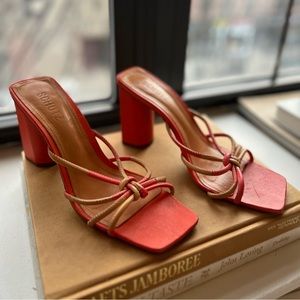 Shuts colorblock heels